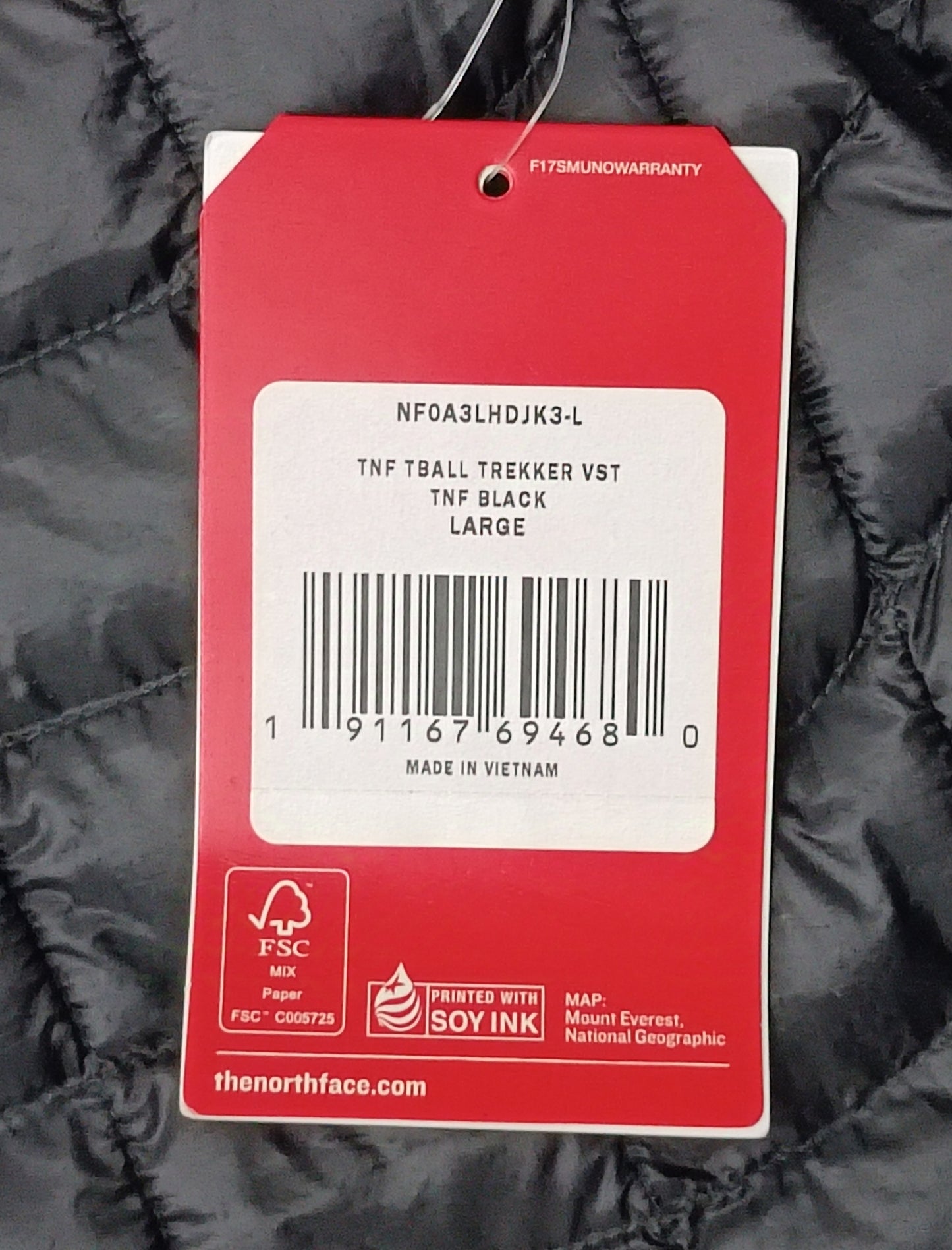 (L) The North Face Thermoball Vest елек