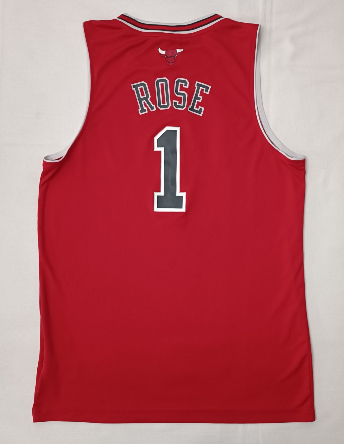(ДЕТСКО) (Ръст 158-170см) Adidas NBA Chicago Bulls #1 Rose Jersey потник