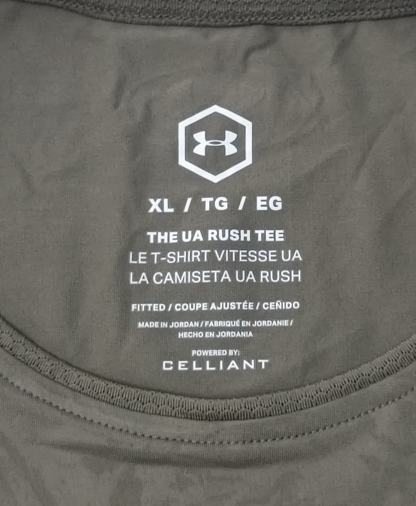 (XL) Under Armour UA Rush Celliant Tee тениска