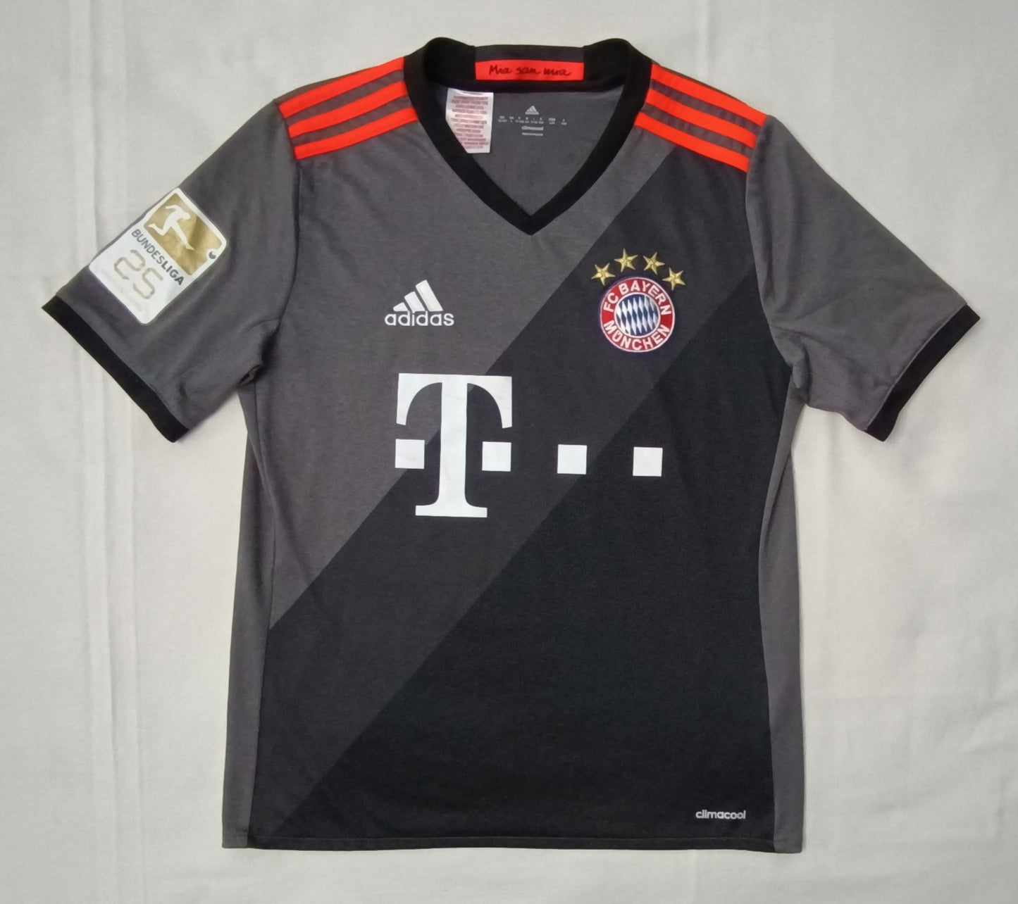 (ДЕТСКО) (Ръст 147-158см) Adidas Bayern Munchen #23 Vidal Jersey тениска