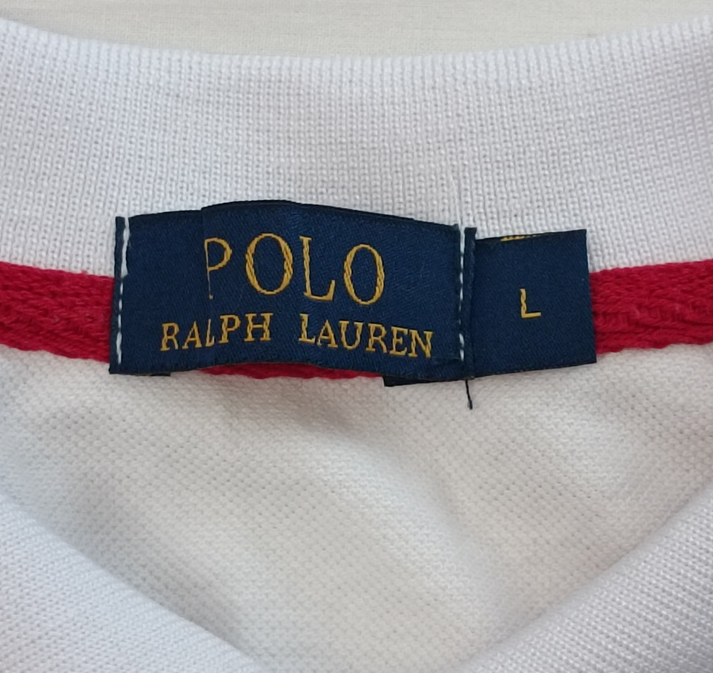 (L) POLO Ralph Lauren Polo Bear Polo Shirt тениска