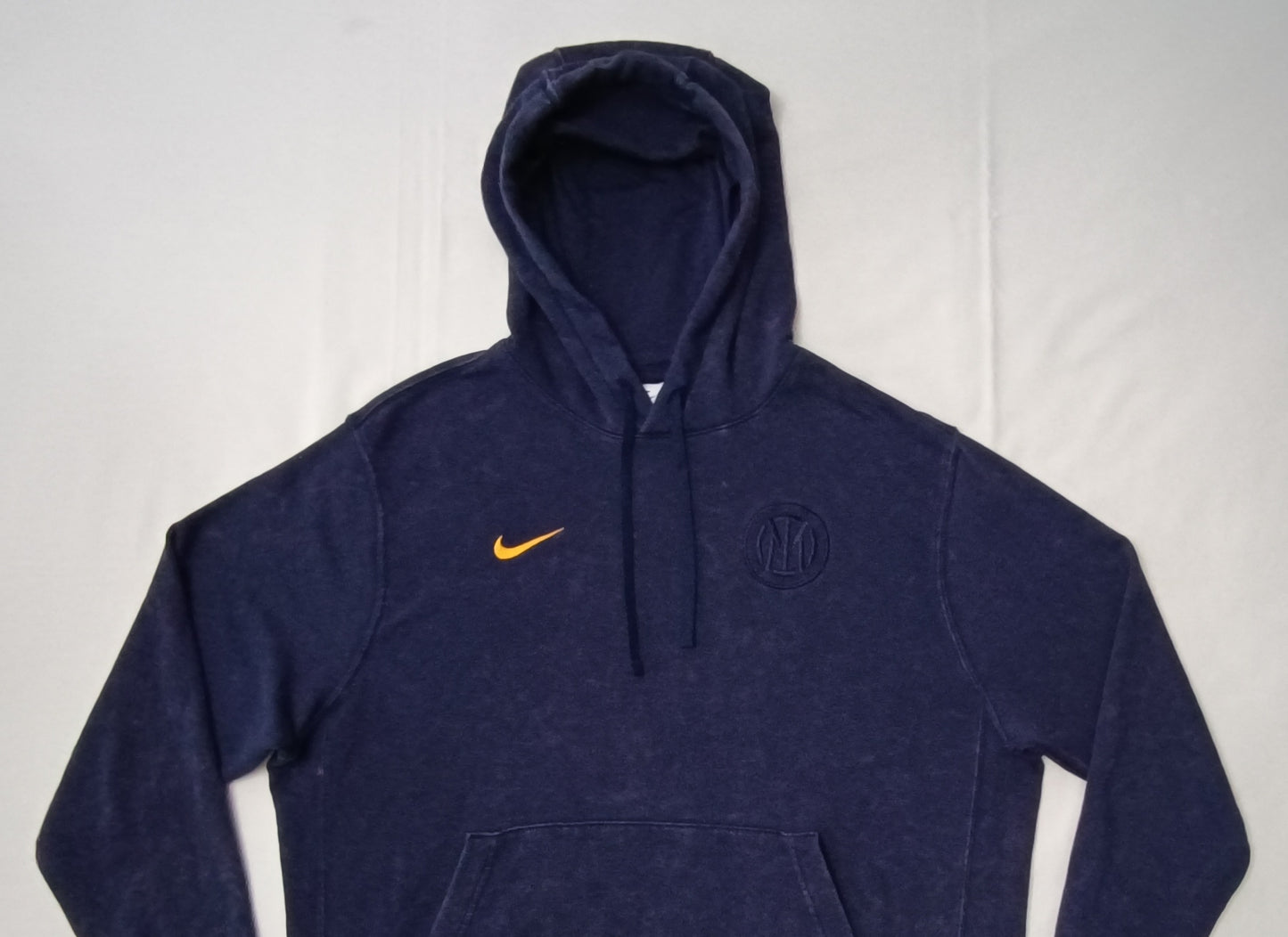 (L) Nike Inter Milan Sportswear Washed Hoodie Sweatshirt горнище