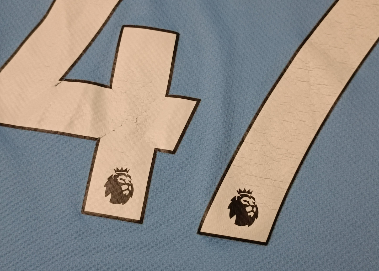 (L) Puma Manchester City #47 Foden 2021/22 Home Jersey тениска