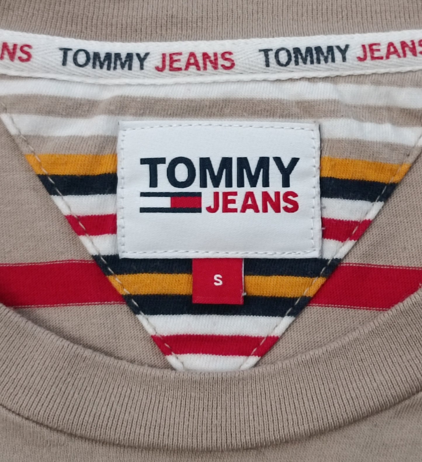 (S) Tommy Jeans Logo T-Shirt тениска