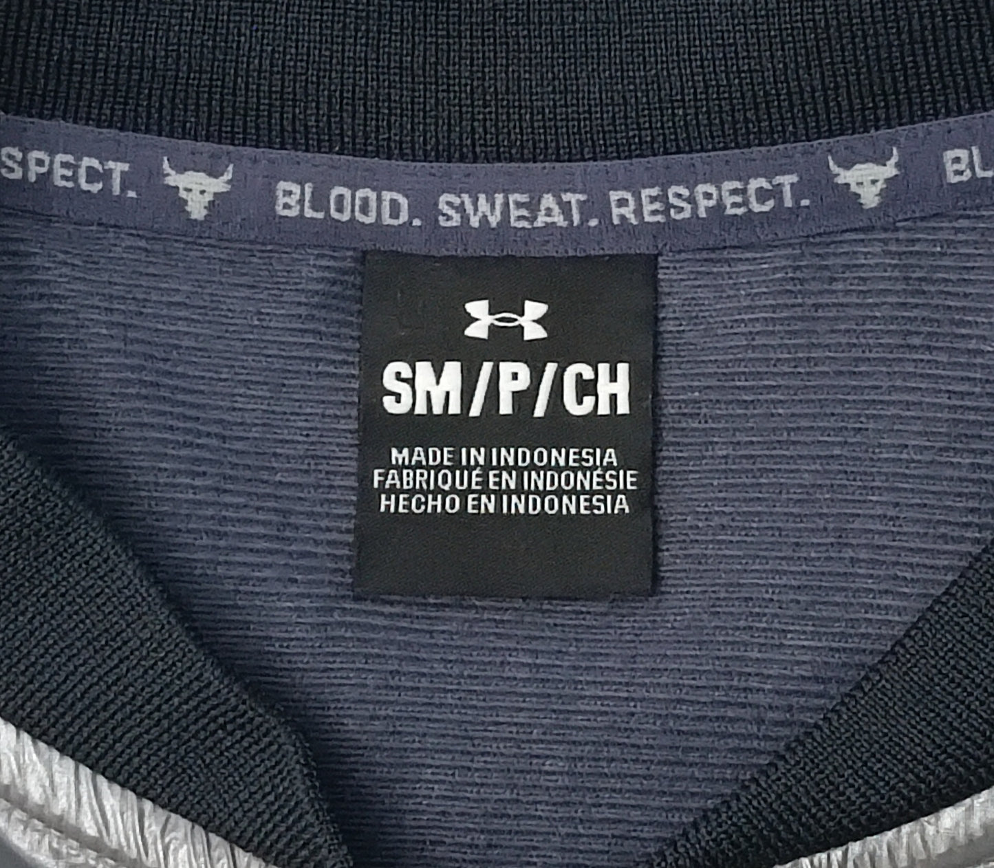 (S) Under Armour UA x The Rock Project Disrupt Bomber Jacket яке