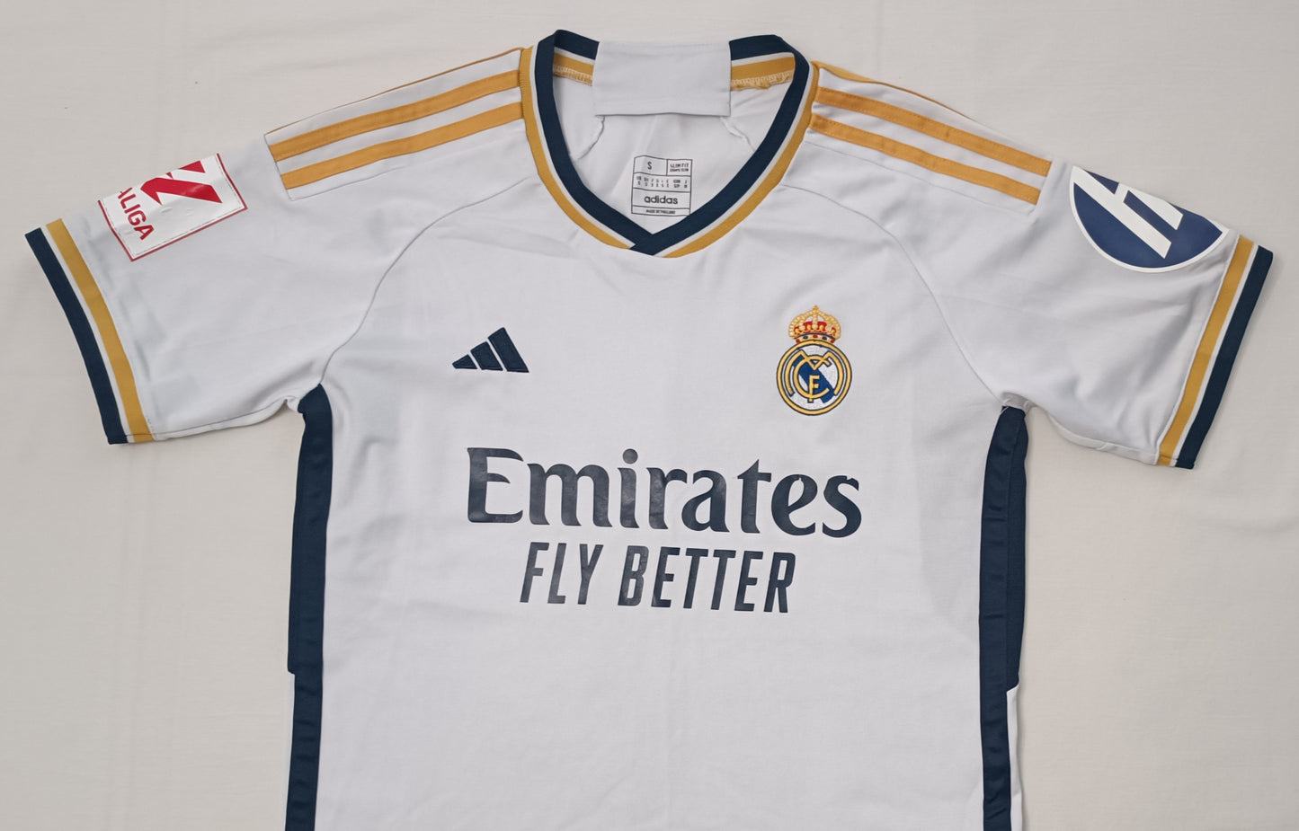 (S) Adidas Real Madrid #5 Bellingham 2023/24 Home Jersey тениска