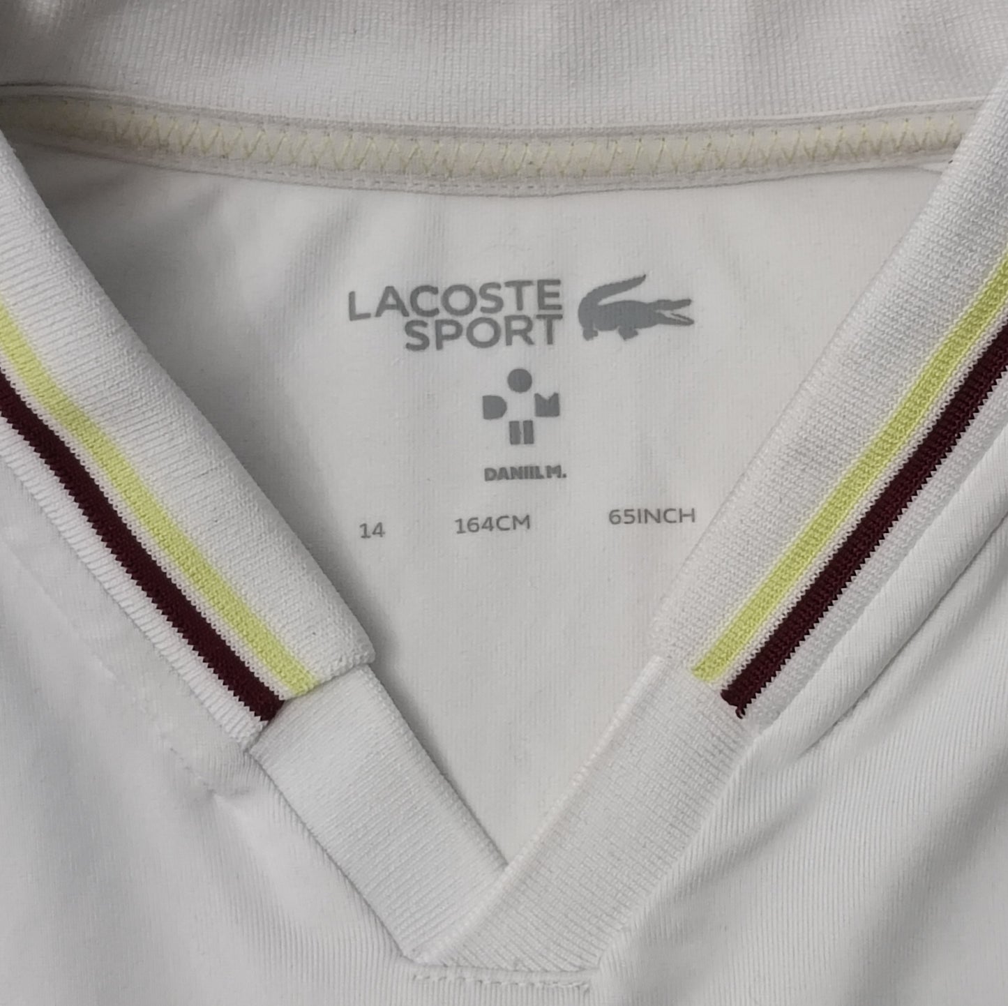 (ДЕТСКО) (Ръст 158-170см) Lacoste Sport x Daniil Medvedev Shirt тениска