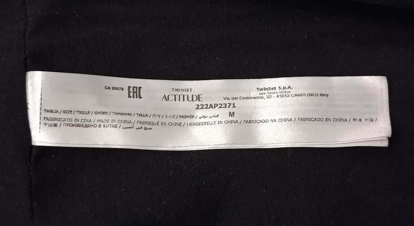 (ДАМСКО) (M) Twinset Actitude Wool Coat вълнено палто, яке