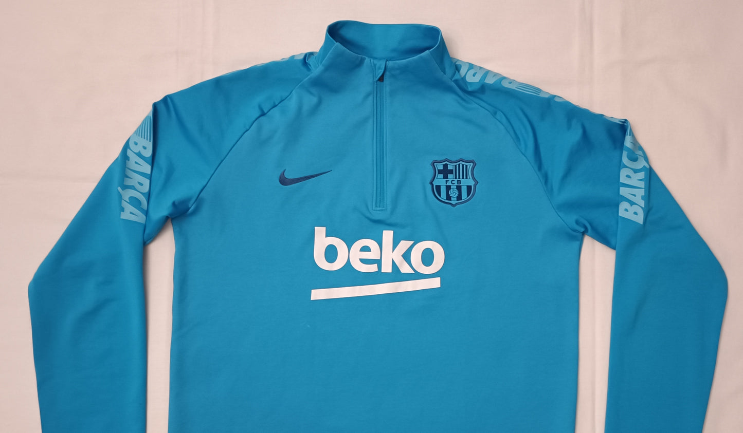 (ДЕТСКО) (Ръст 158-170см) Nike DRI-FIT FC Barcelona Strike Top горнище