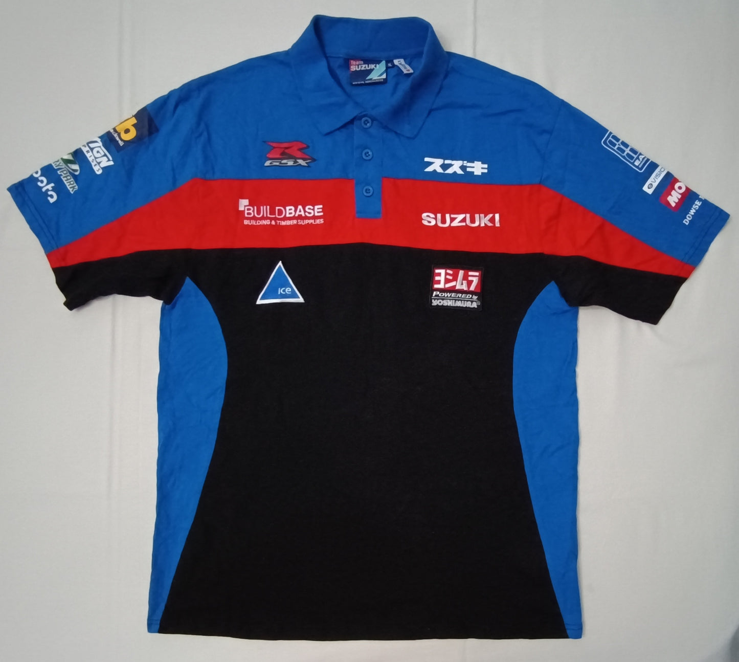 (XL) Suzuki Team Buildbase Polo Shirt поло тениска