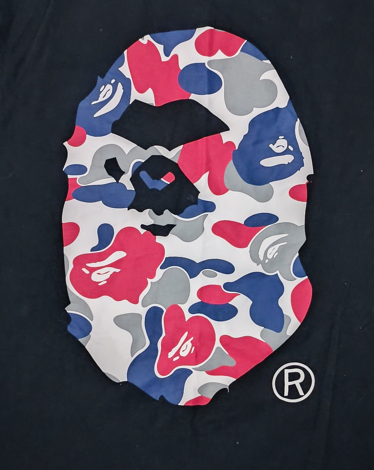 (M) A Bathing Ape Bape Shirt тениска