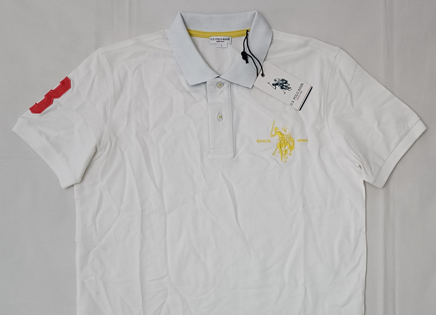 (L) U.S. Polo ASSN Polo Shirt поло тениска