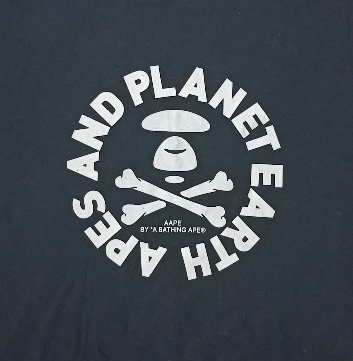 (L) A Bathing Ape Bape x Baby Milo T-Shirt тениска