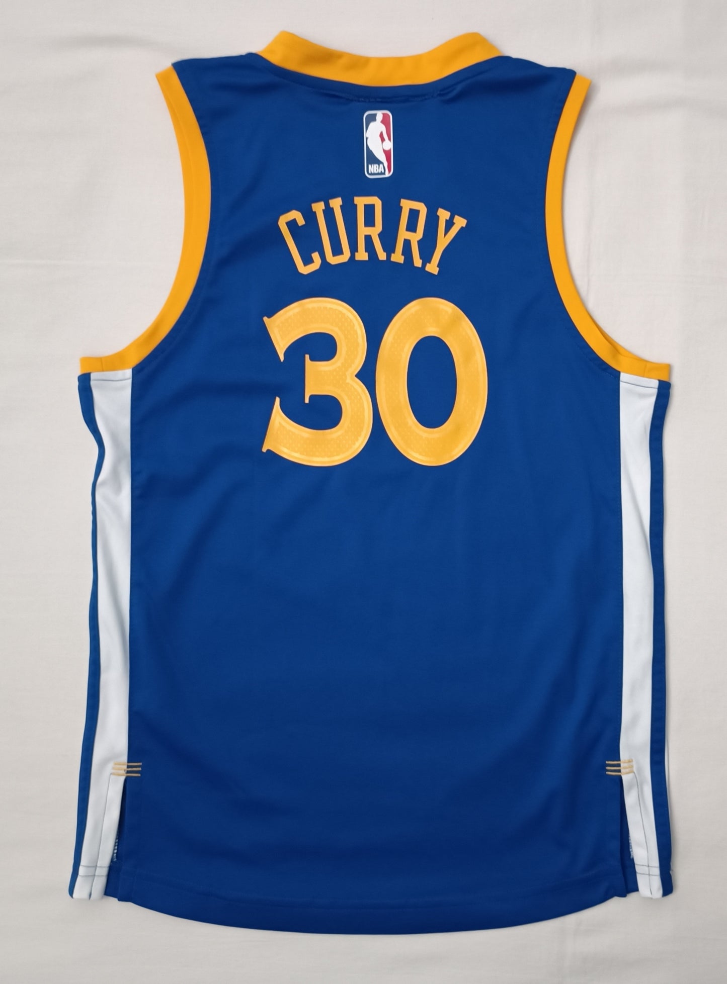 (ДЕТСКО) (Ръст 158-170см) Adidas NBA Golden State Warriors #30 Curry Jersey потник