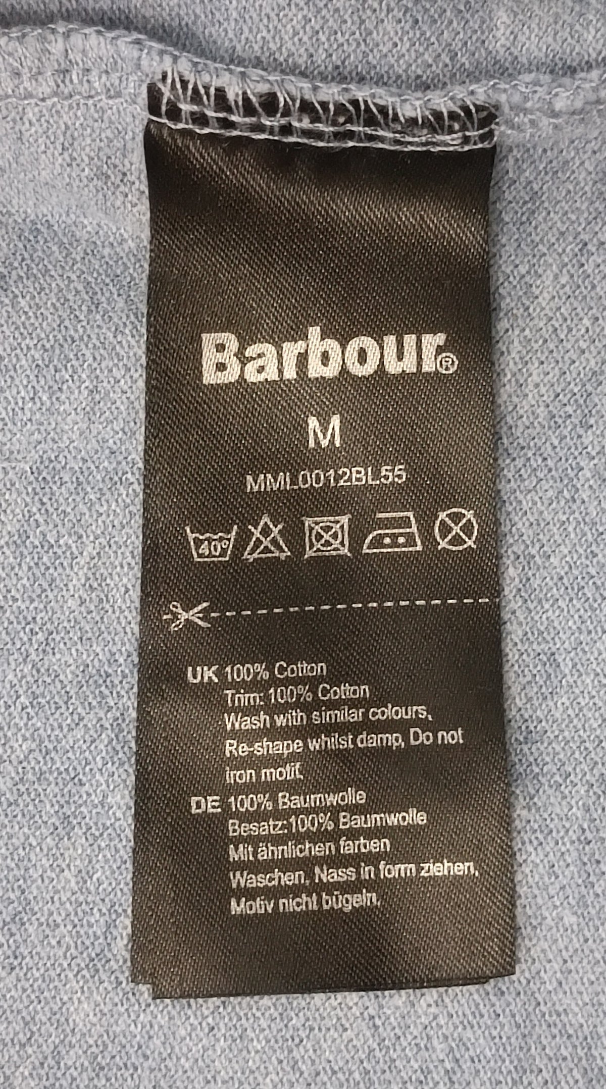 (M) Barbour Polo Shirt поло тениска