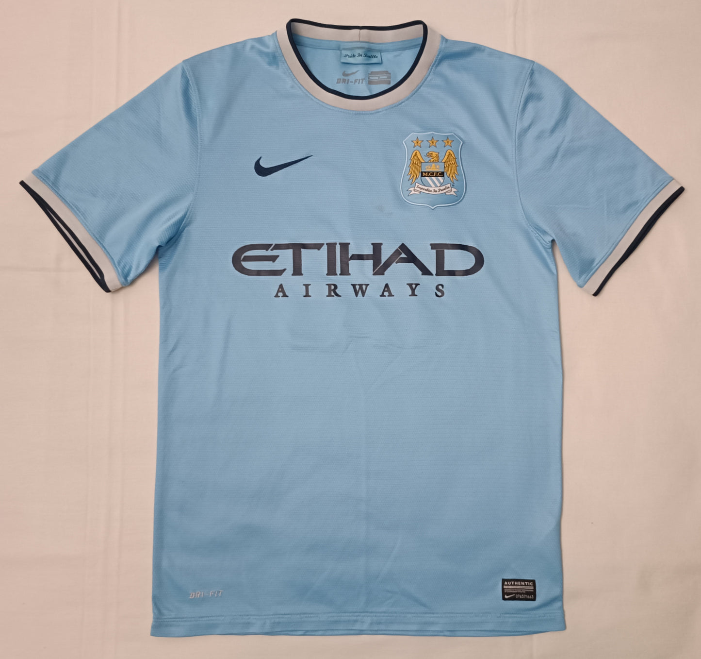 (S) Nike DRI-FIT Manchester City #21 Silva Home Jersey тениска