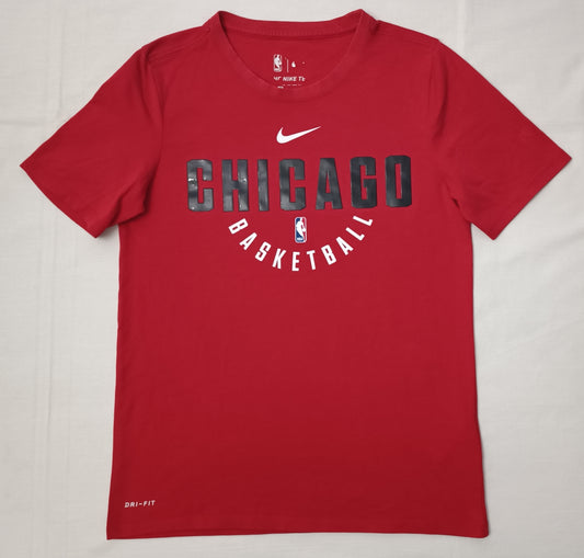 (ДЕТСКО) (Ръст 137-147см) Nike NBA Chicago Bulls Tee тениска