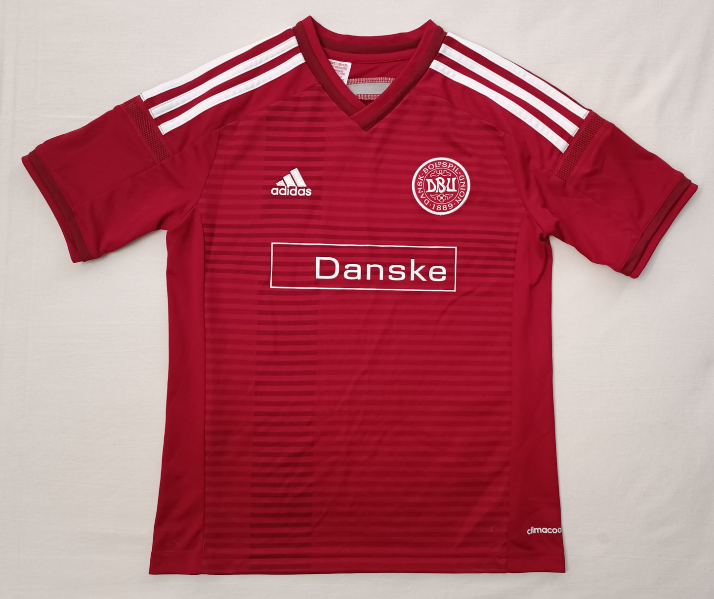 (ДЕТСКО) (Ръст 140-152см) Adidas Denmark Home Jersey тениска