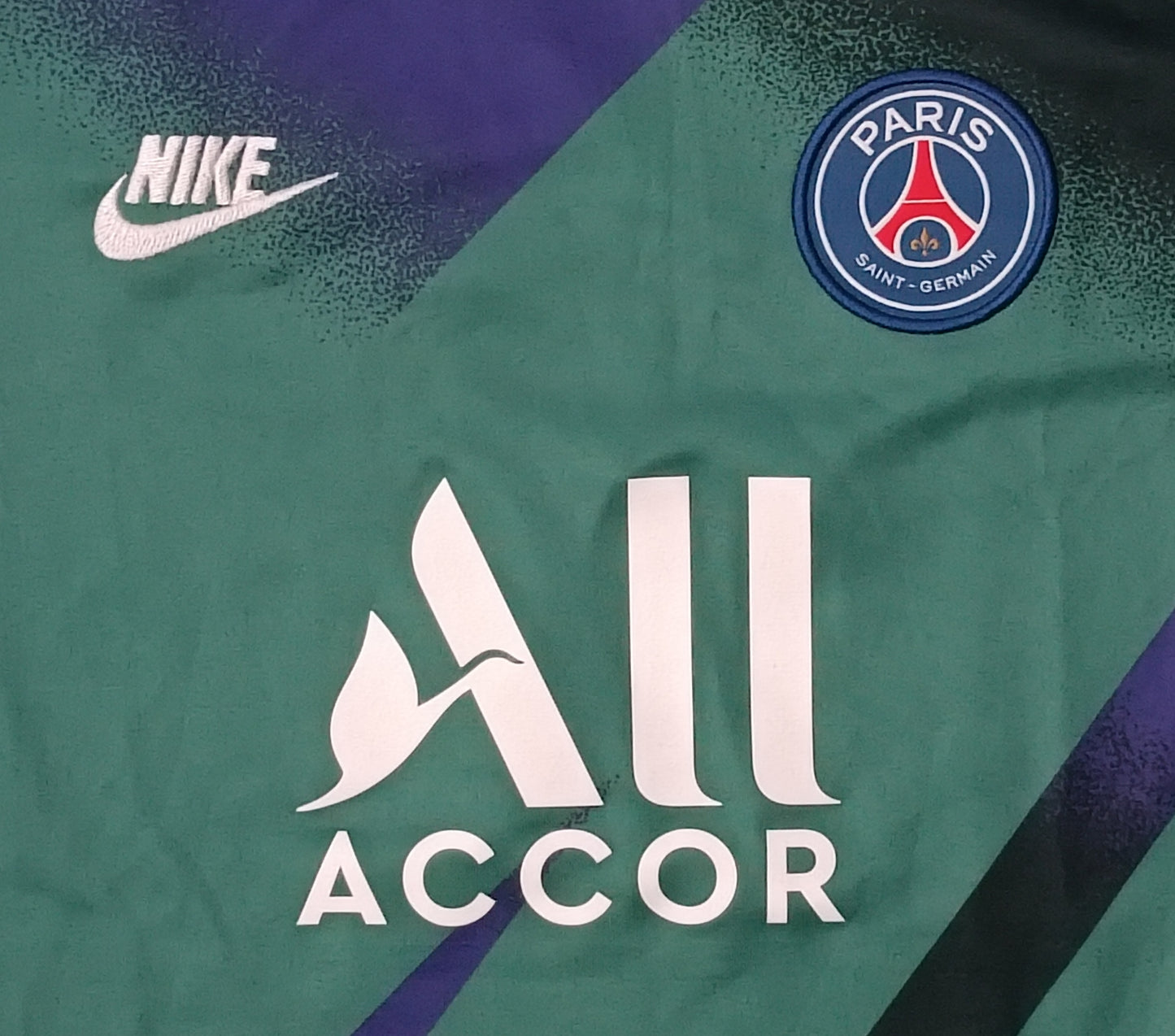 (ДЕТСКО) (137-147см) Nike DRI-FIT PSG Paris Saint-Germain #1 Navas 2019/20 GK Jersey блуза