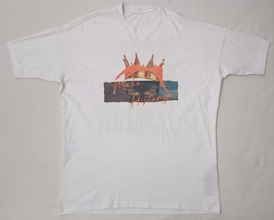 (XL) Made By Society Make History Shirt тениска