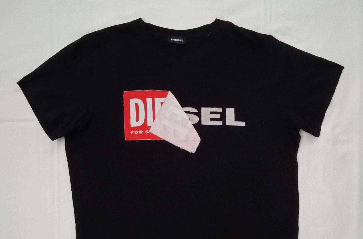 (ДАМСКО) (L) Diesel Logo T-Shirt тениска
