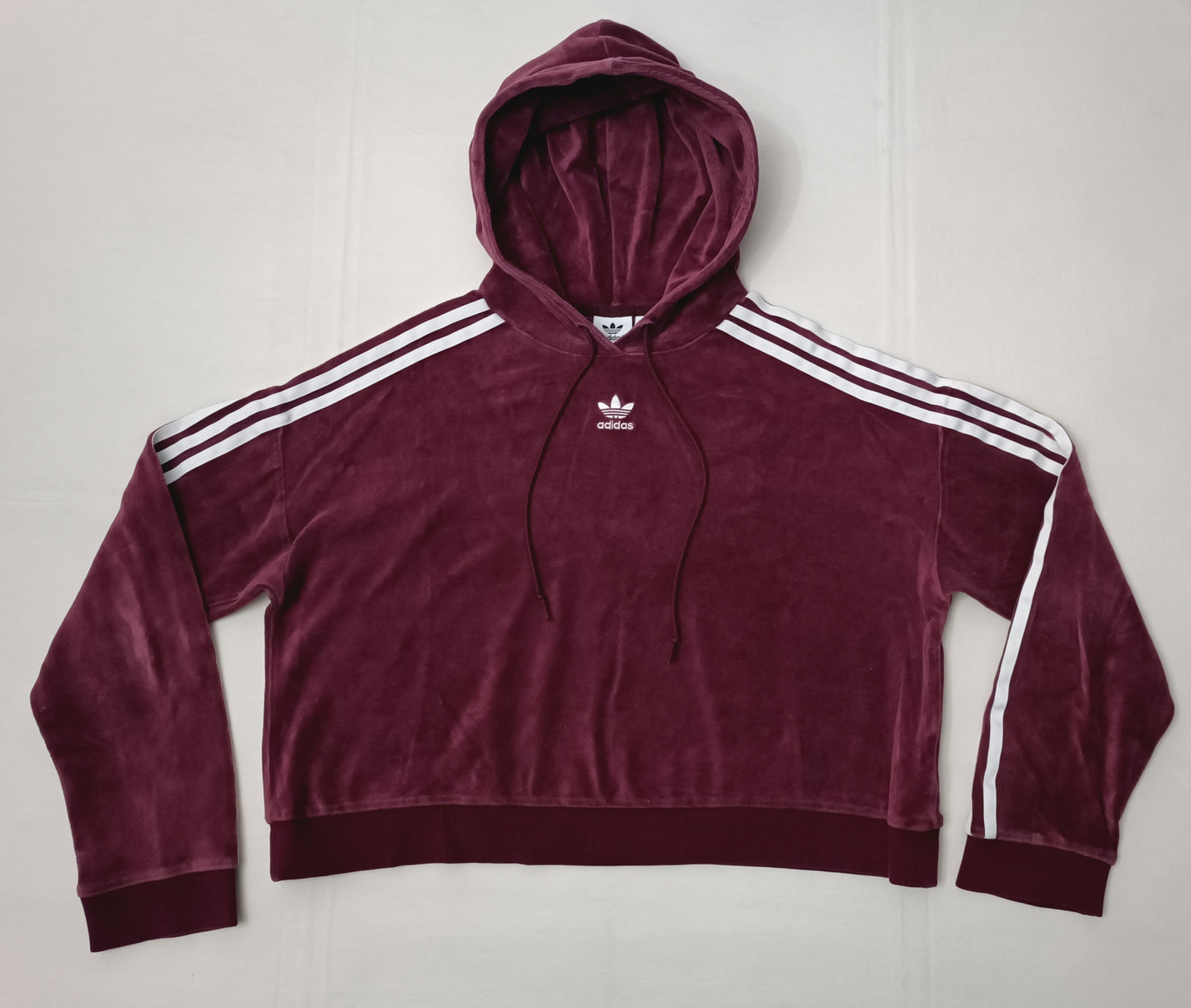 (ДАМСКО) (S) Adidas Originals Velour Hoodie горнище