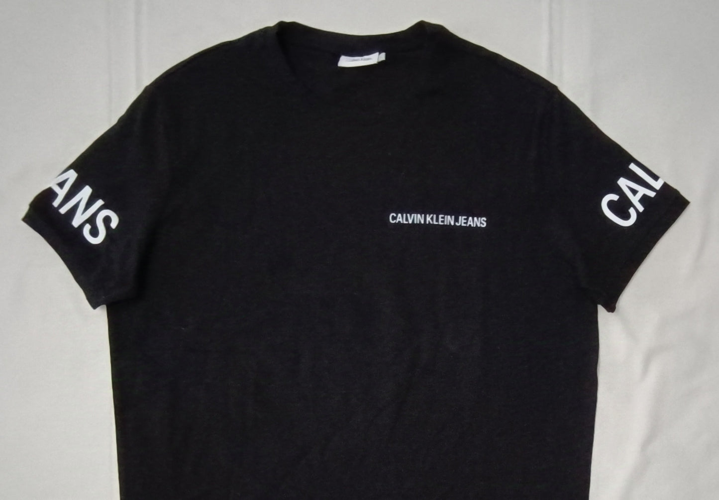 (L) Calvin Klein Jeans Logo T-Shirt тениска