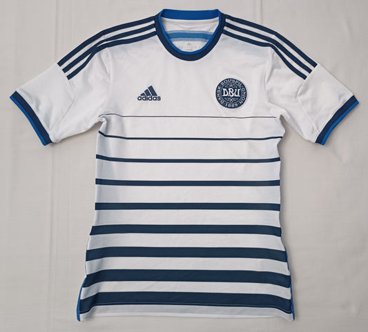 (S) Adidas Denmark 2013/14 Away Jersey тениска