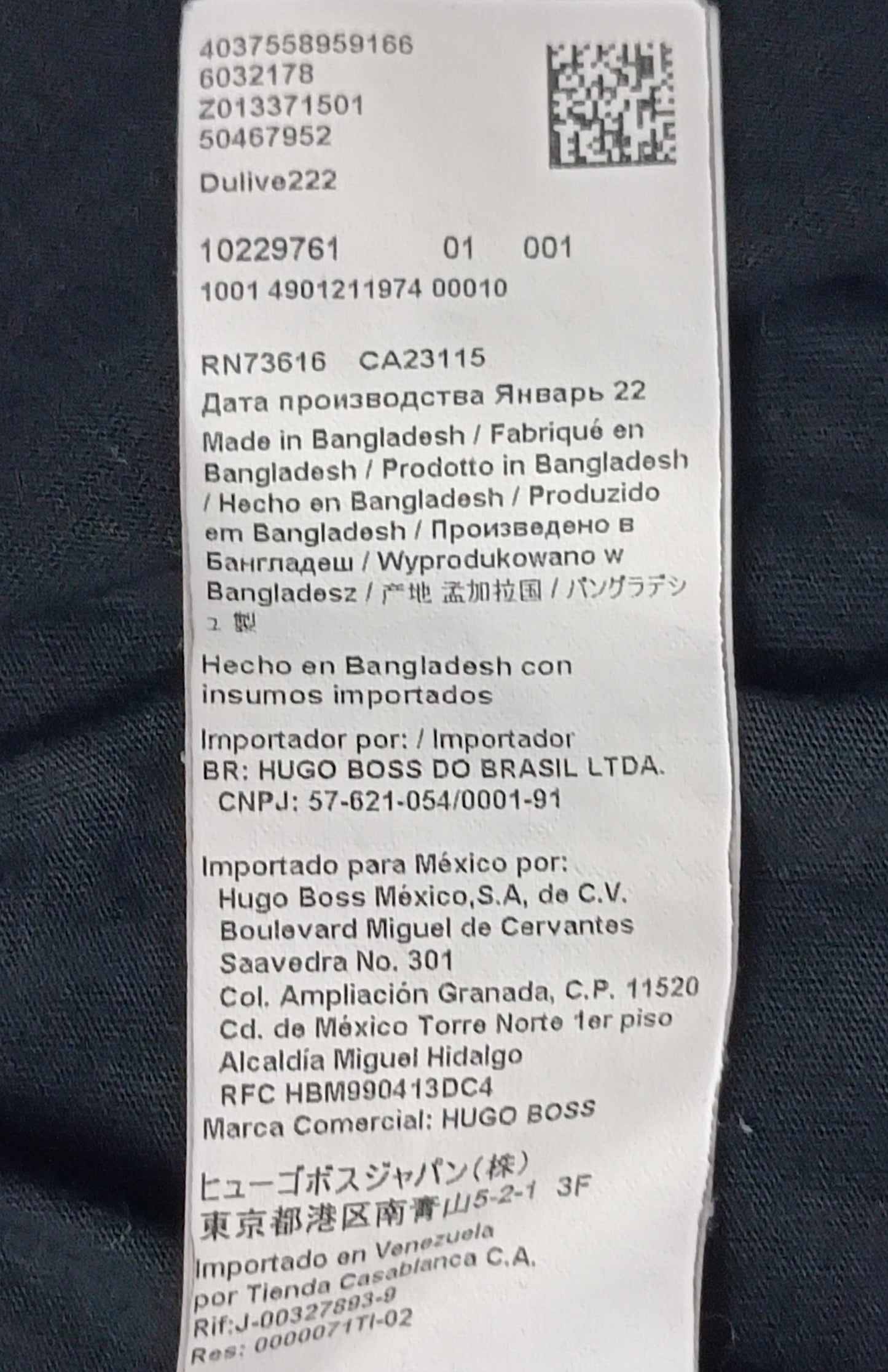 (M) Hugo Boss Dulive222 Shirt тениска