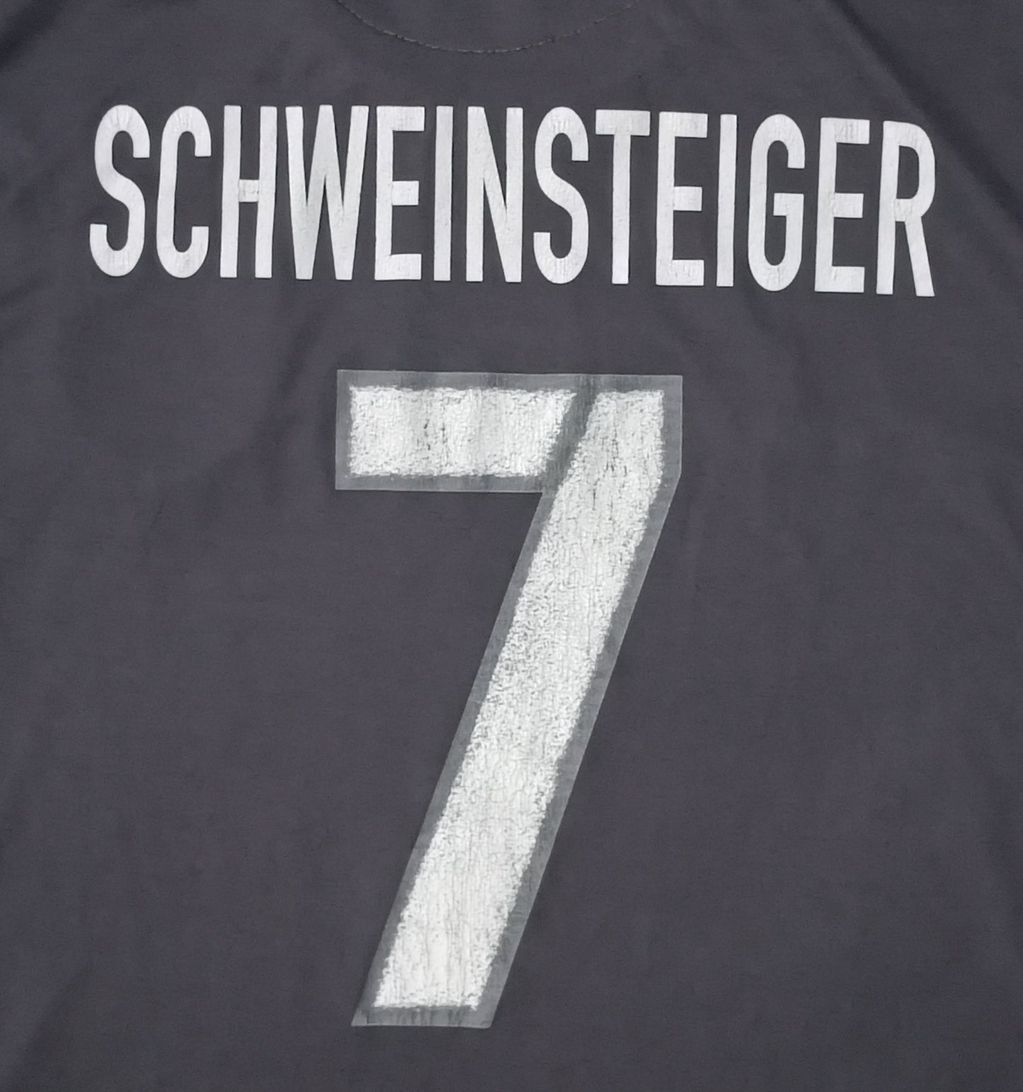 (M) Adidas Germany #7 Schweinsteiger 2015/17 Away Jersey тениска