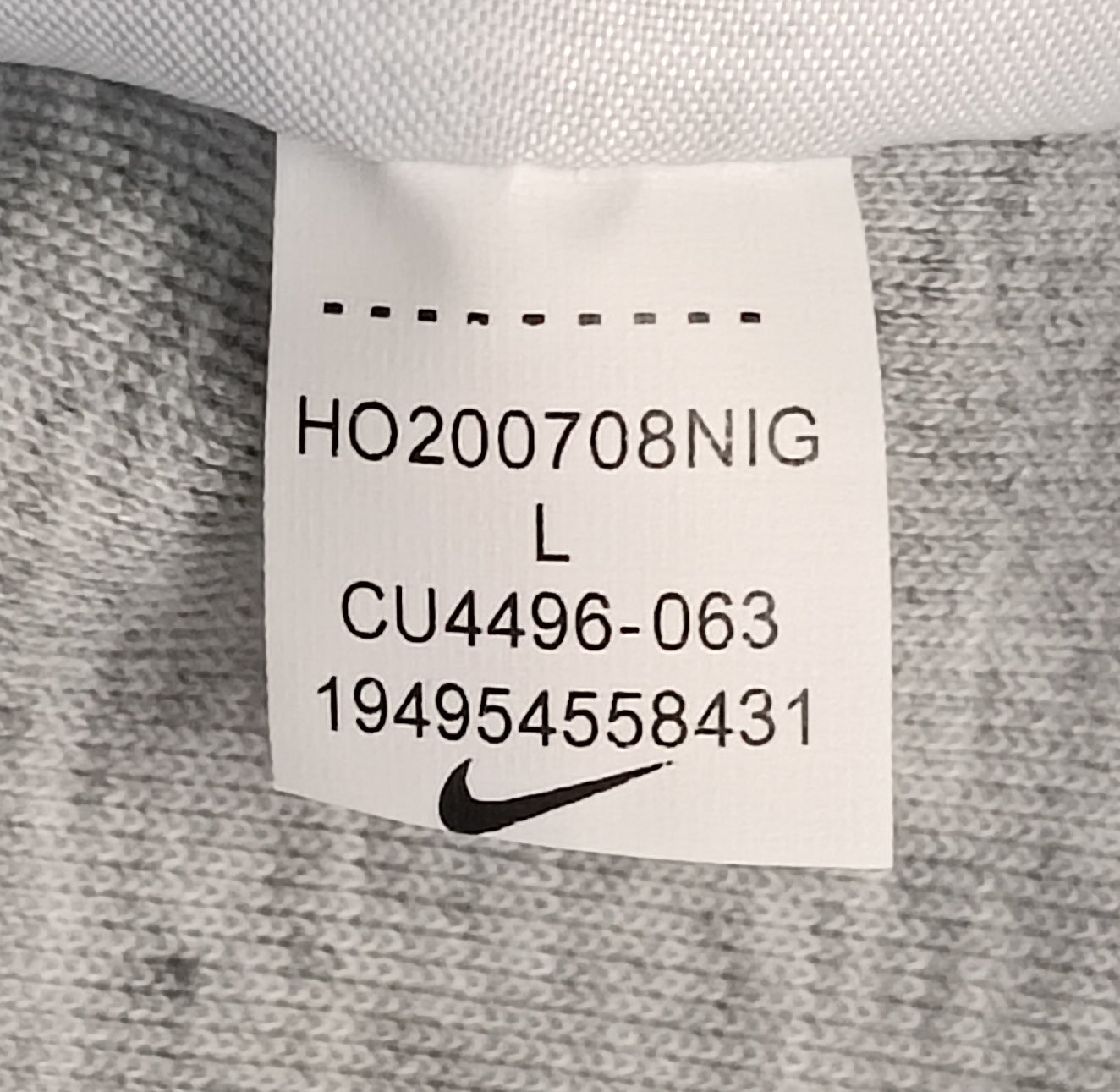 (L) Nike Sportswear Sweatpants долнище