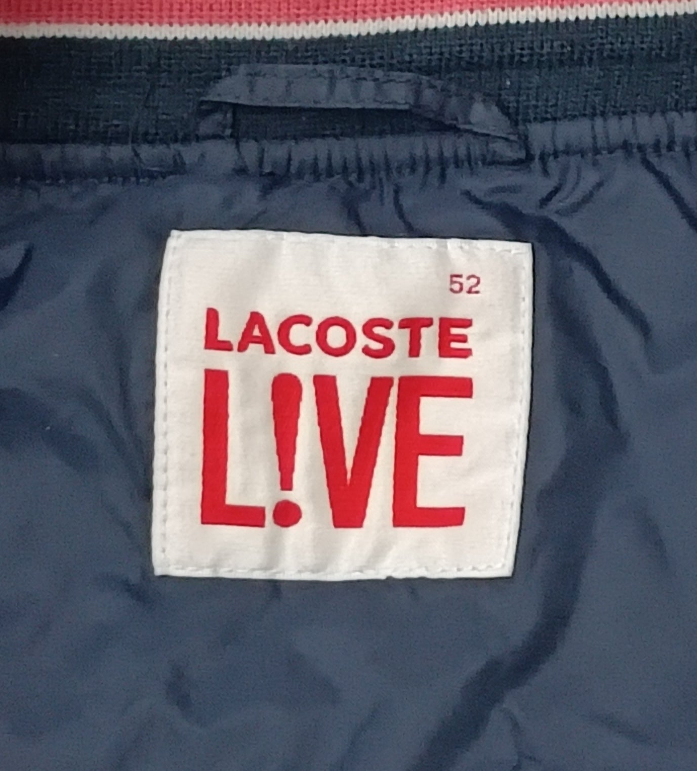 (L) Lacoste Big Logo Jacket яке