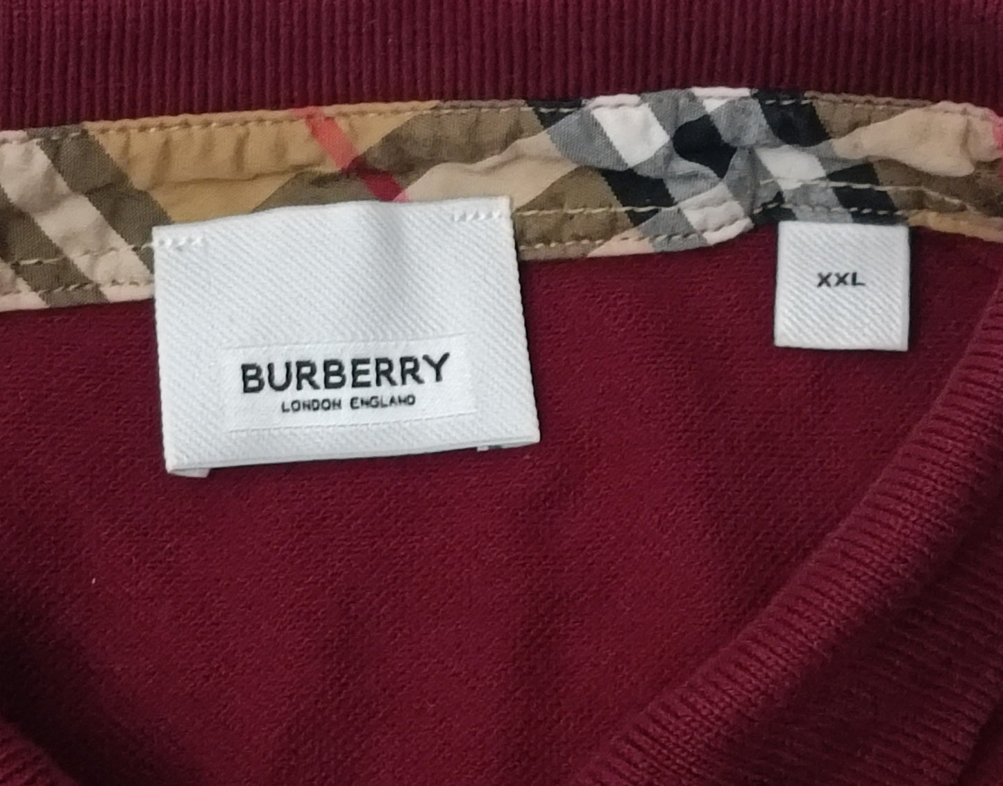 (XL) Burberry London Polo Shirt поло тениска