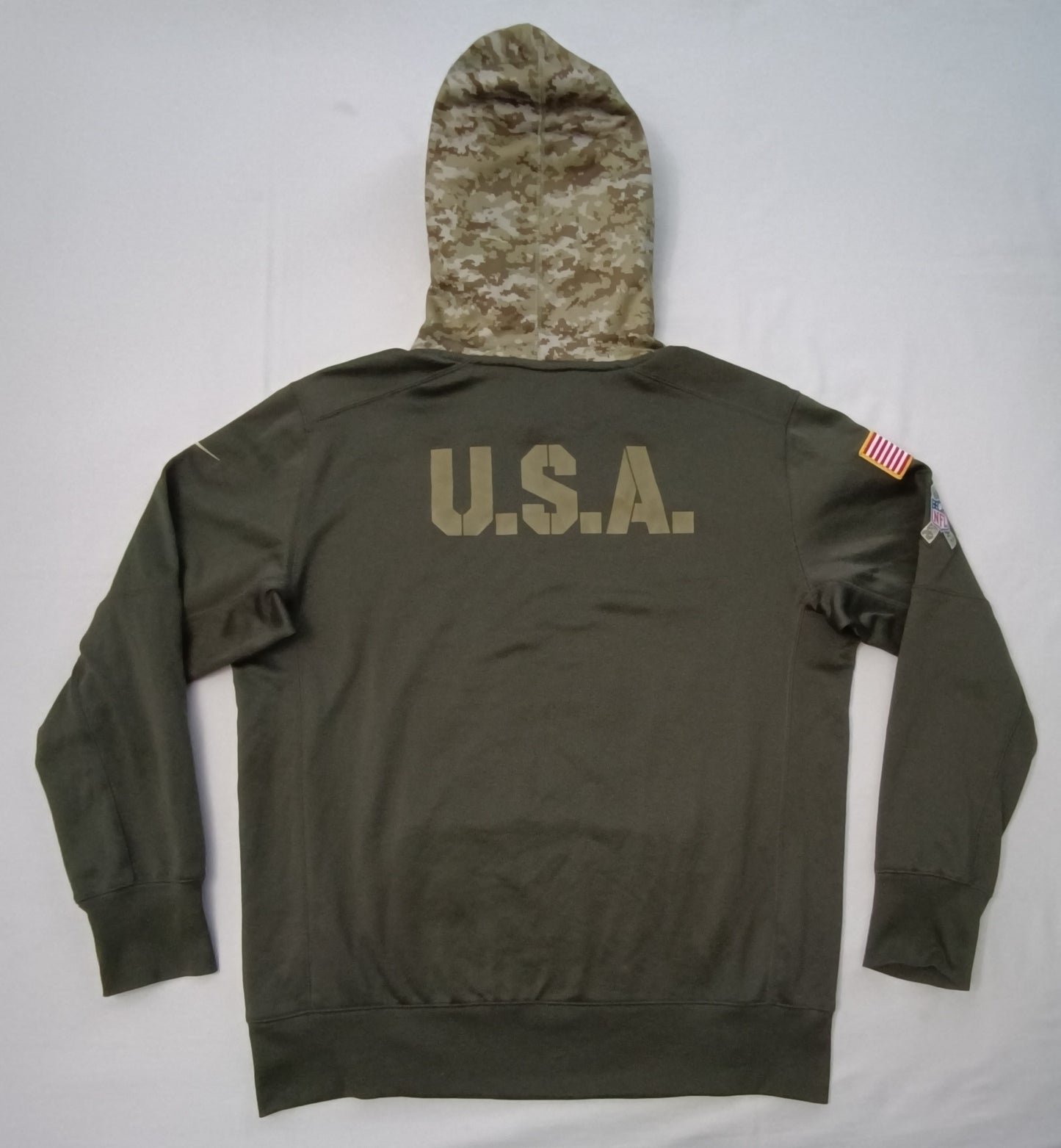 (L) Nike NFL Seattle Seahawks Salute To Service Hoodie горнище