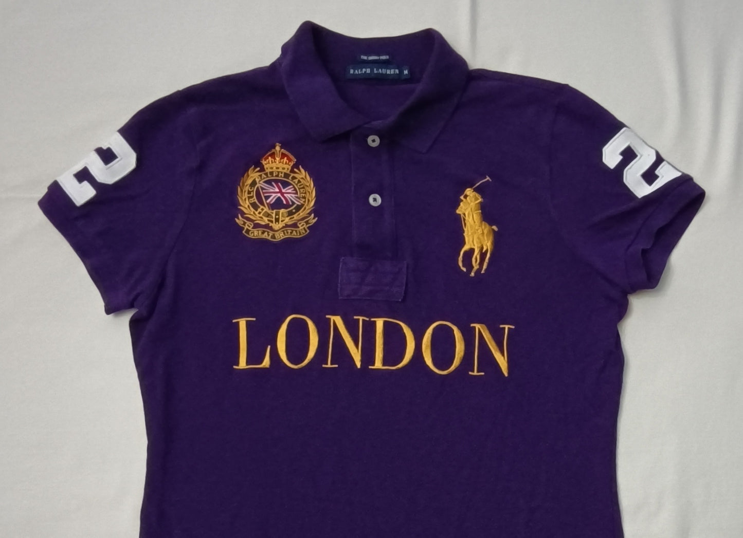 (ДАМСКО) (M) POLO Ralph Lauren London Polo Shirt поло тениска