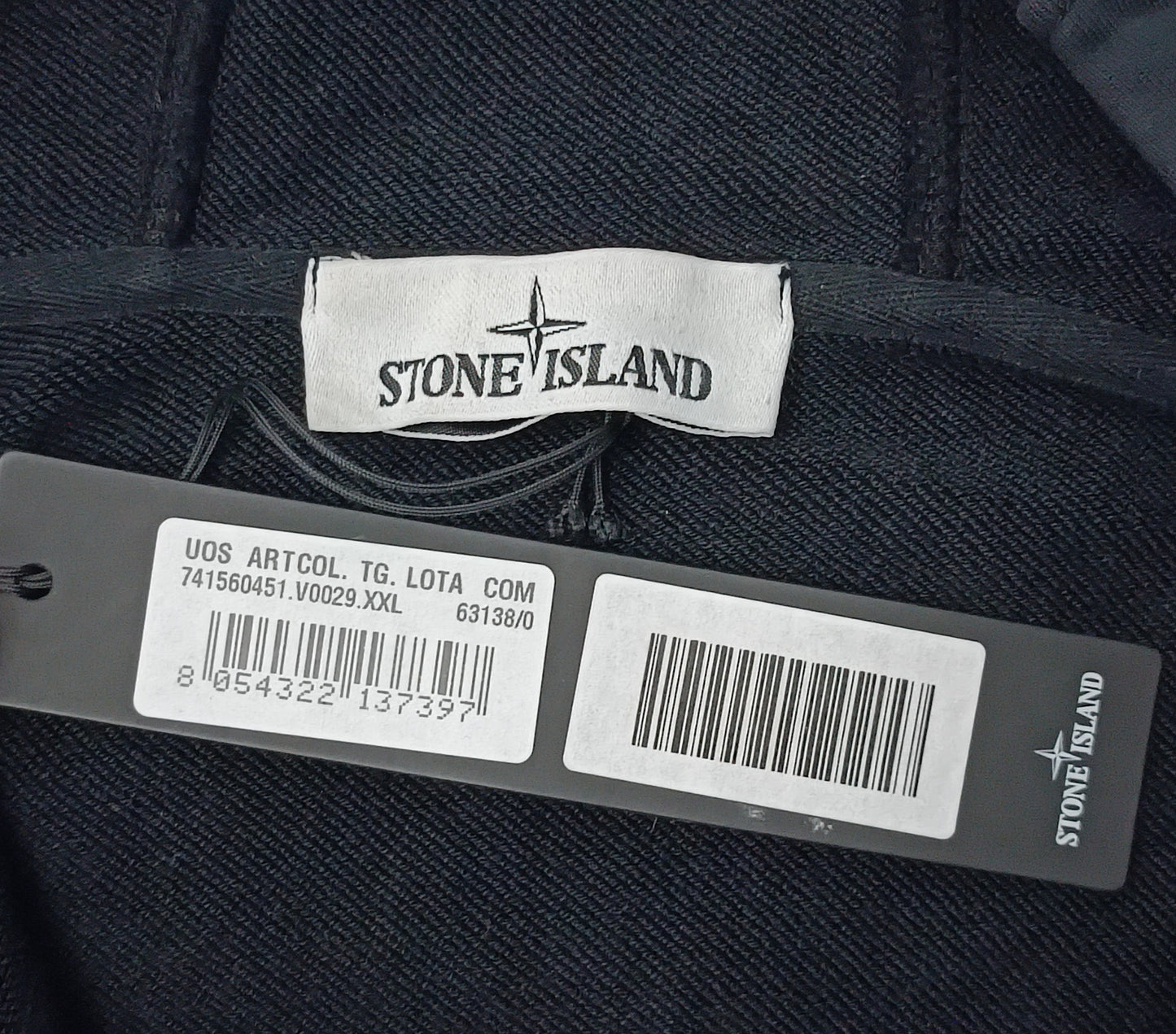 (2XL) Stone Island Hoodie горнище