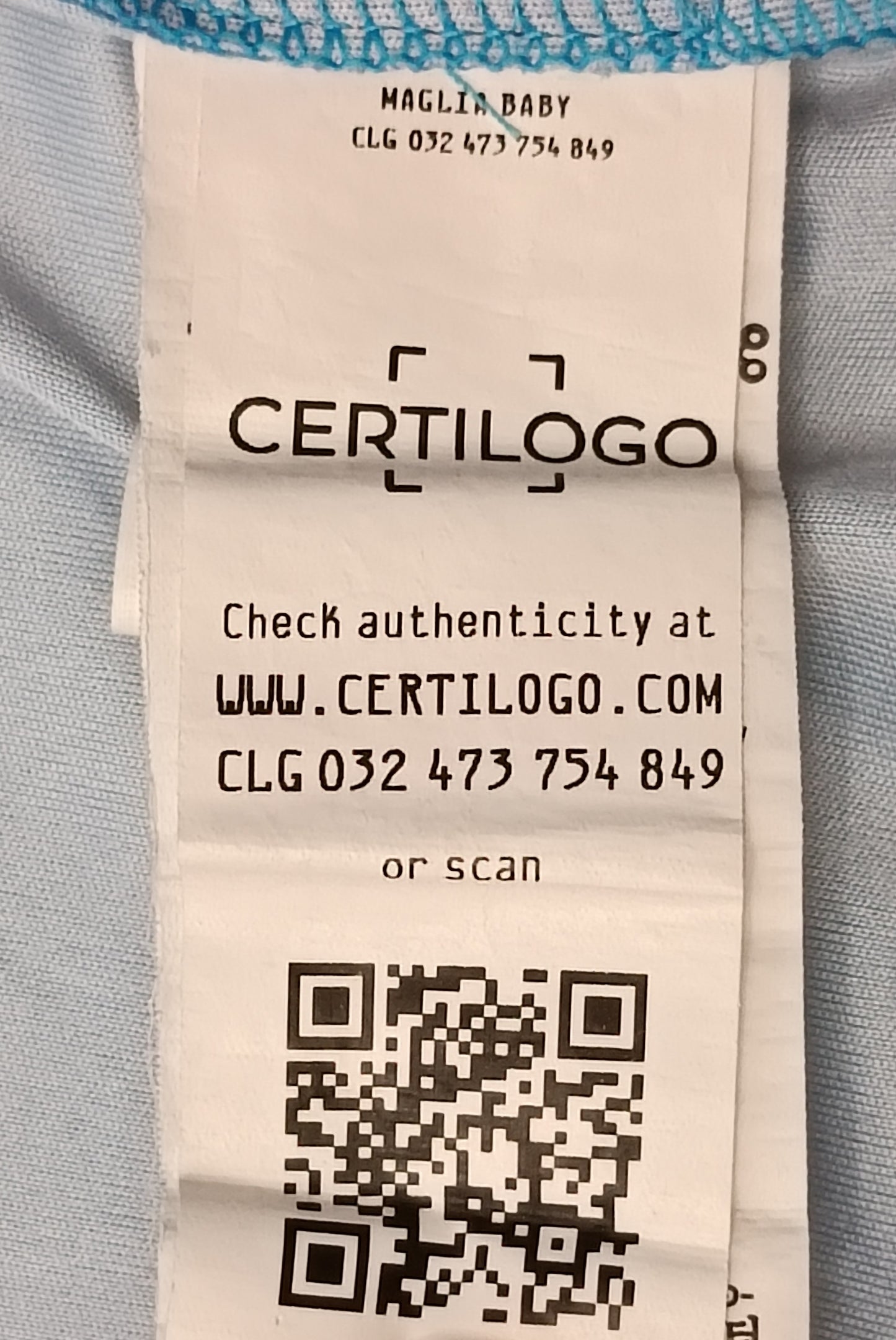 (ДЕТСКО) (Ръст 140-152см) Emporio Armani EA7 Napoli Home Jersey тениска