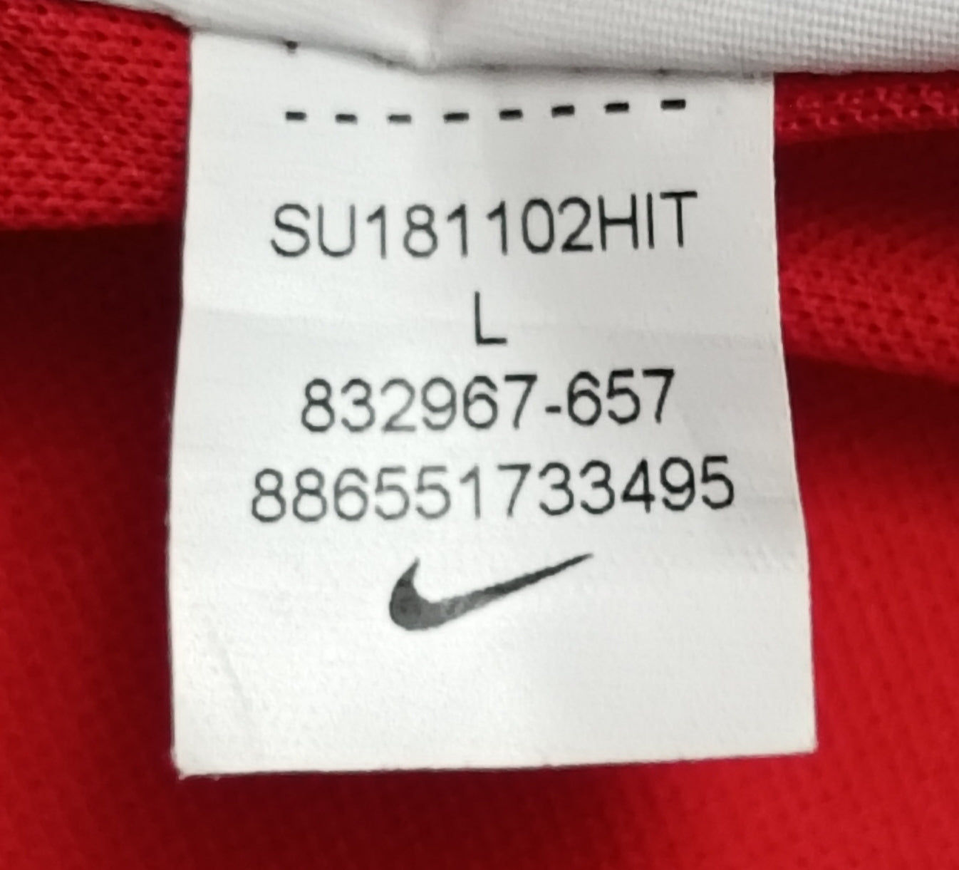 (L) Nike DRI-FIT Tee тениска