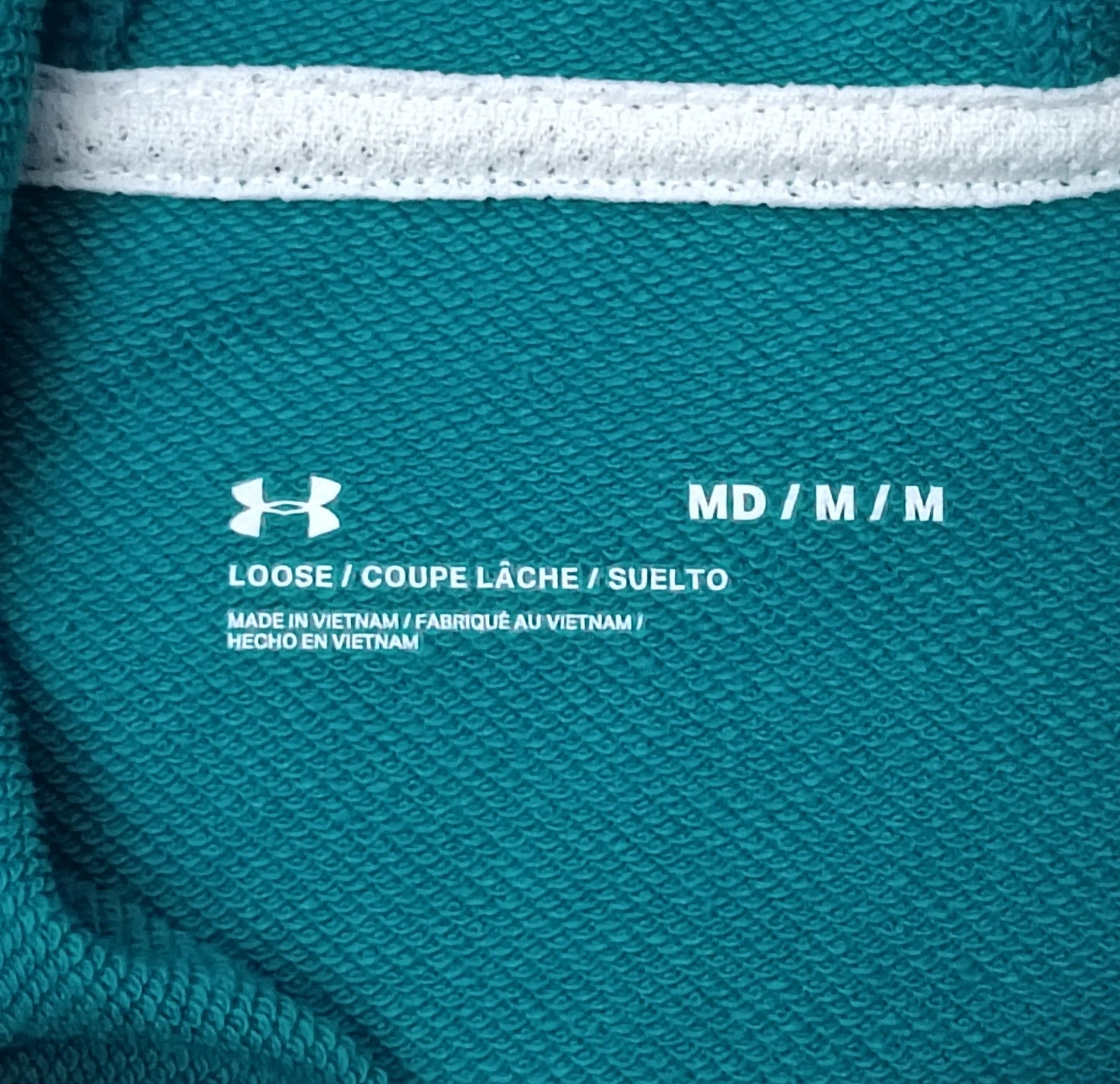 (M) Under Armour UA Short Sleeve Hoodie горнище