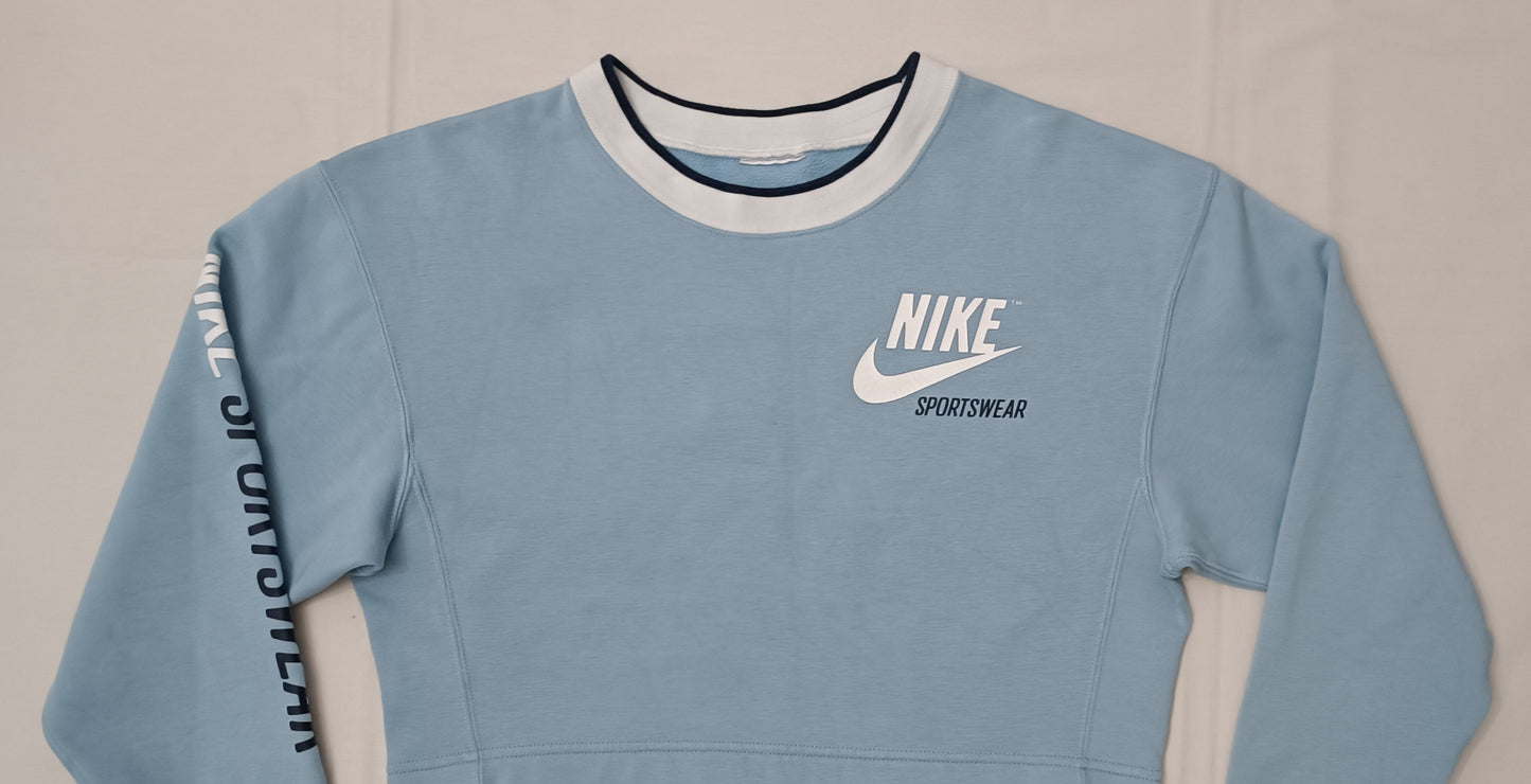 (ДАМСКО) (S) Nike Sportswear Reversible Sweatshirt горнище с две лица