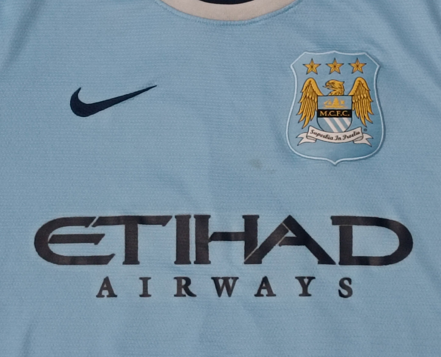 (S) Nike DRI-FIT Manchester City #21 Silva Home Jersey тениска