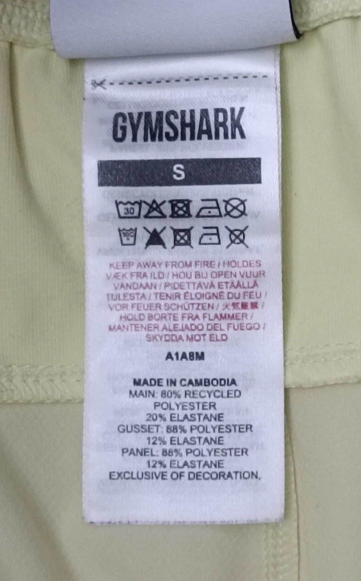(S) Gymshark Apex Perform Shorts шорти