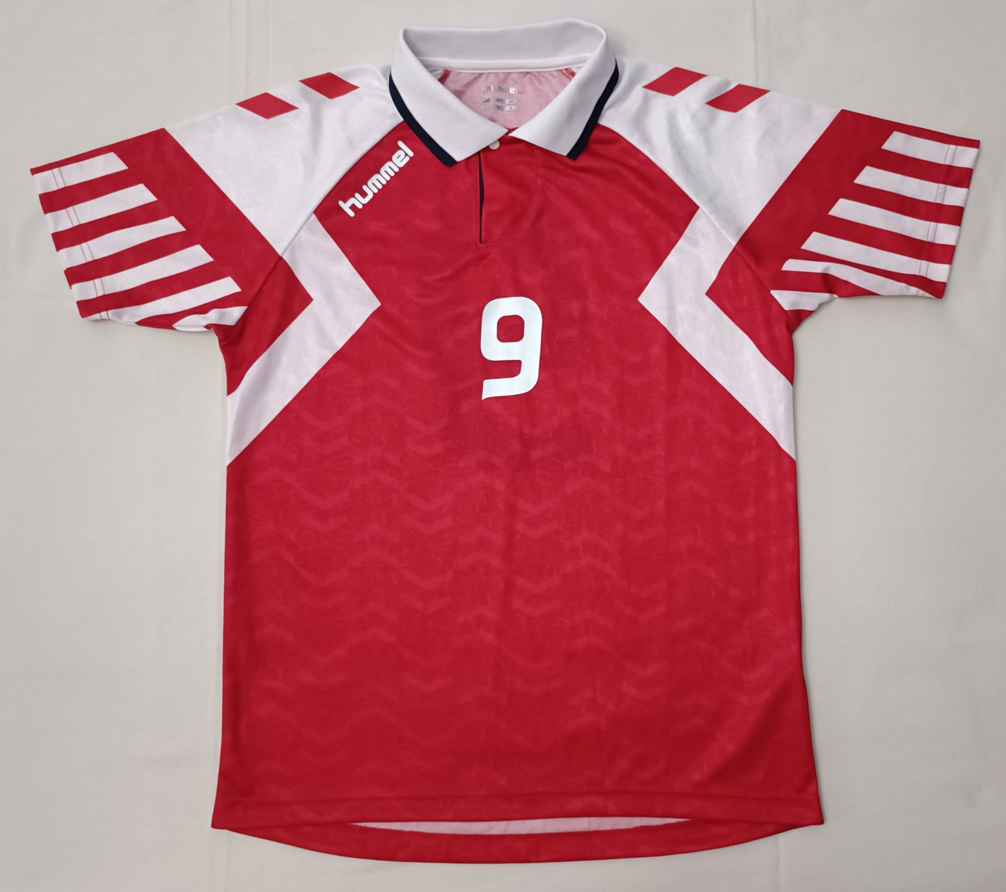 (S) Hummel Denmark 1992/94 Home Jersey тениска