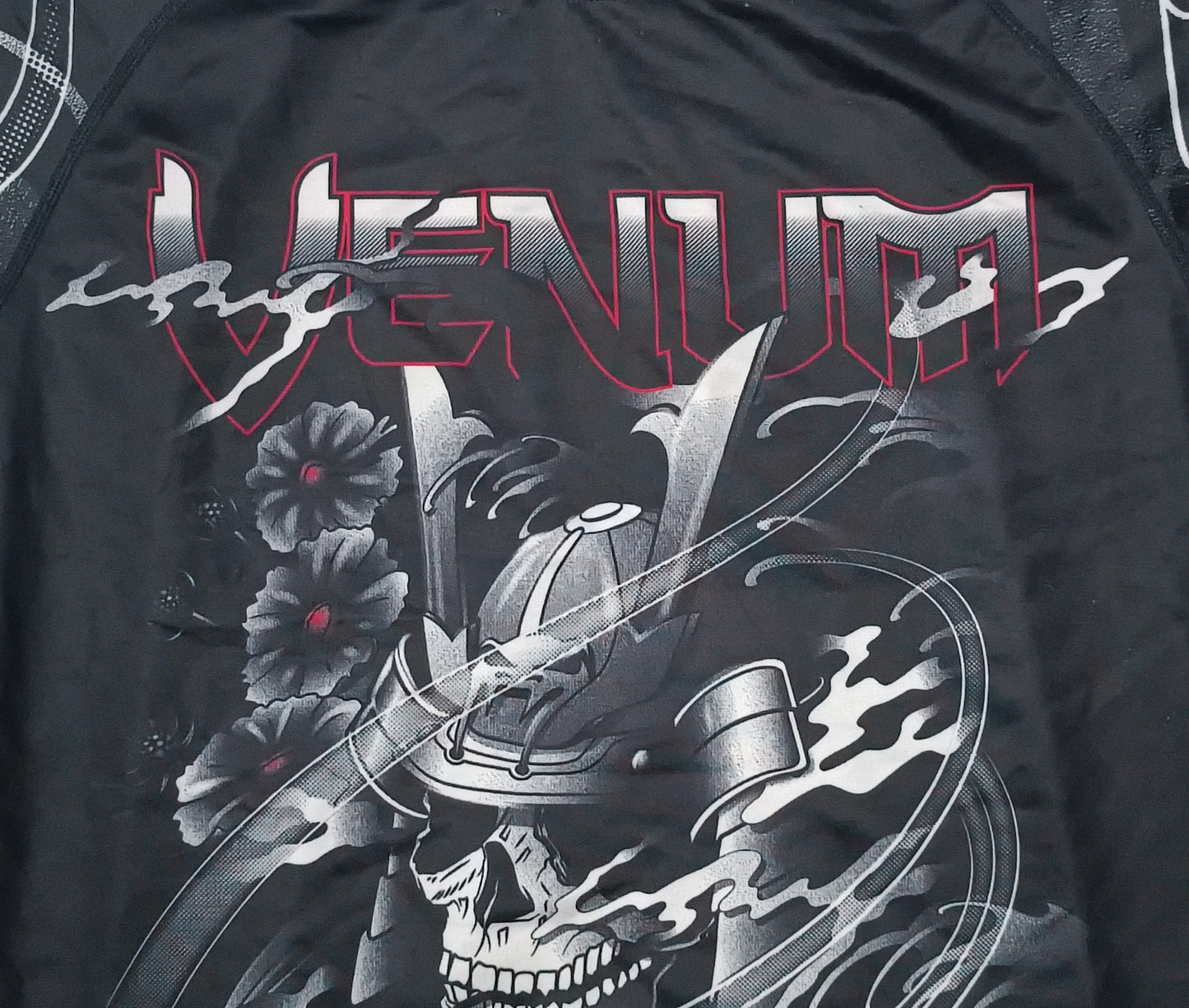 (XL) Venum Samurai Skull Rashguard Shirt тениска