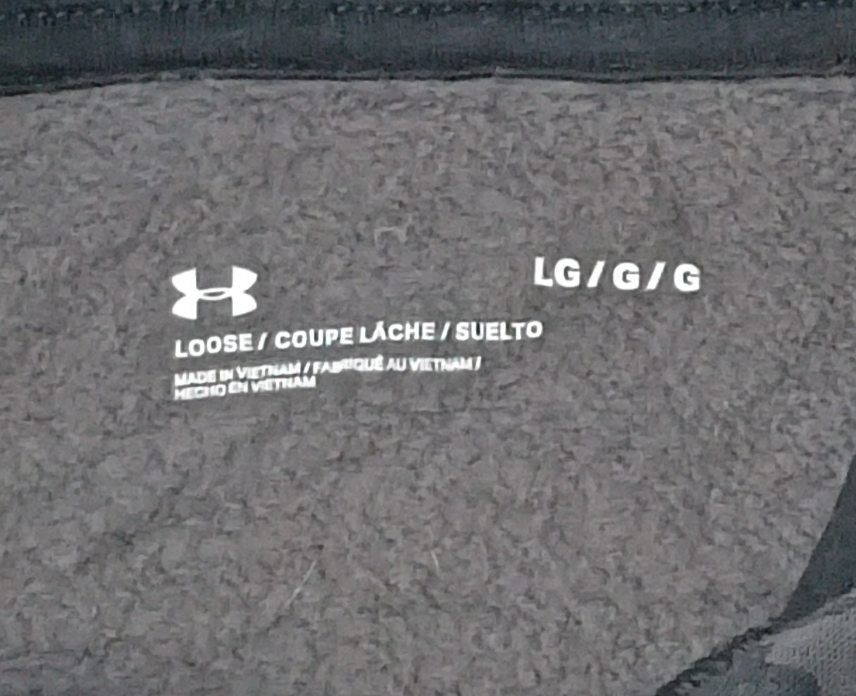 (L) Under Armour UA Camouflage Hoodie Sweatshirt горнище