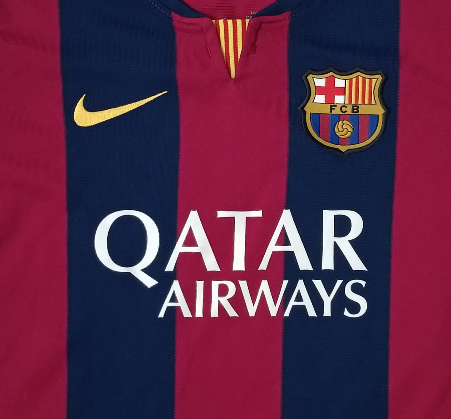 (ДЕТСКО) (Ръст 147-158см) Nike DRI-FIT Barcelona Home Jersey тениска