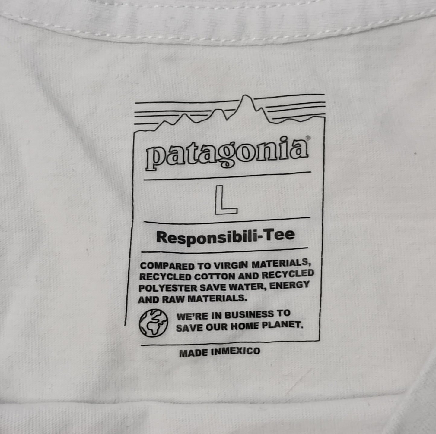 (L) Patagonia Responsibili Tee тениска