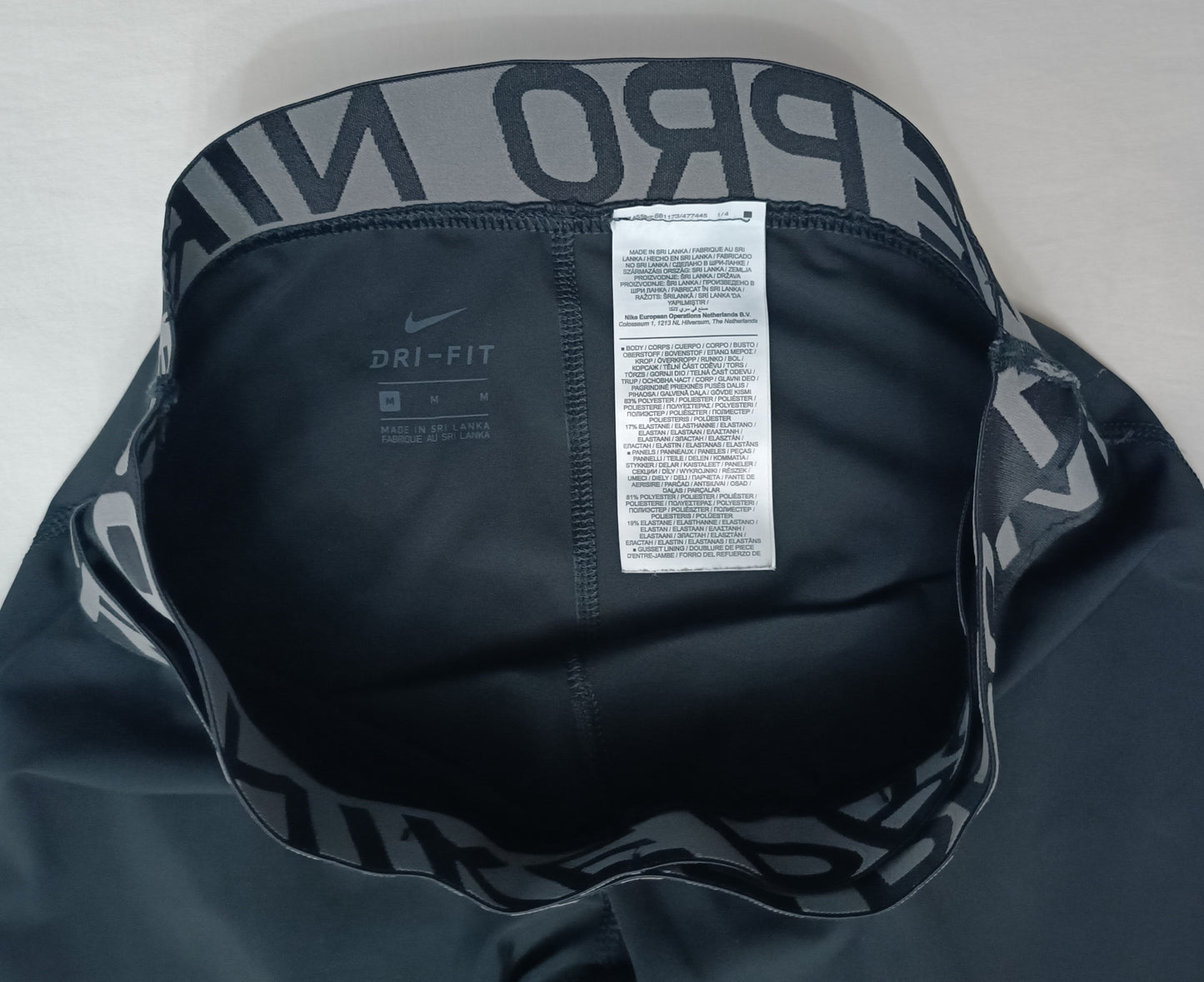 (ДАМСКО) (M) Nike PRO DRI-FIT Twist Tights клин