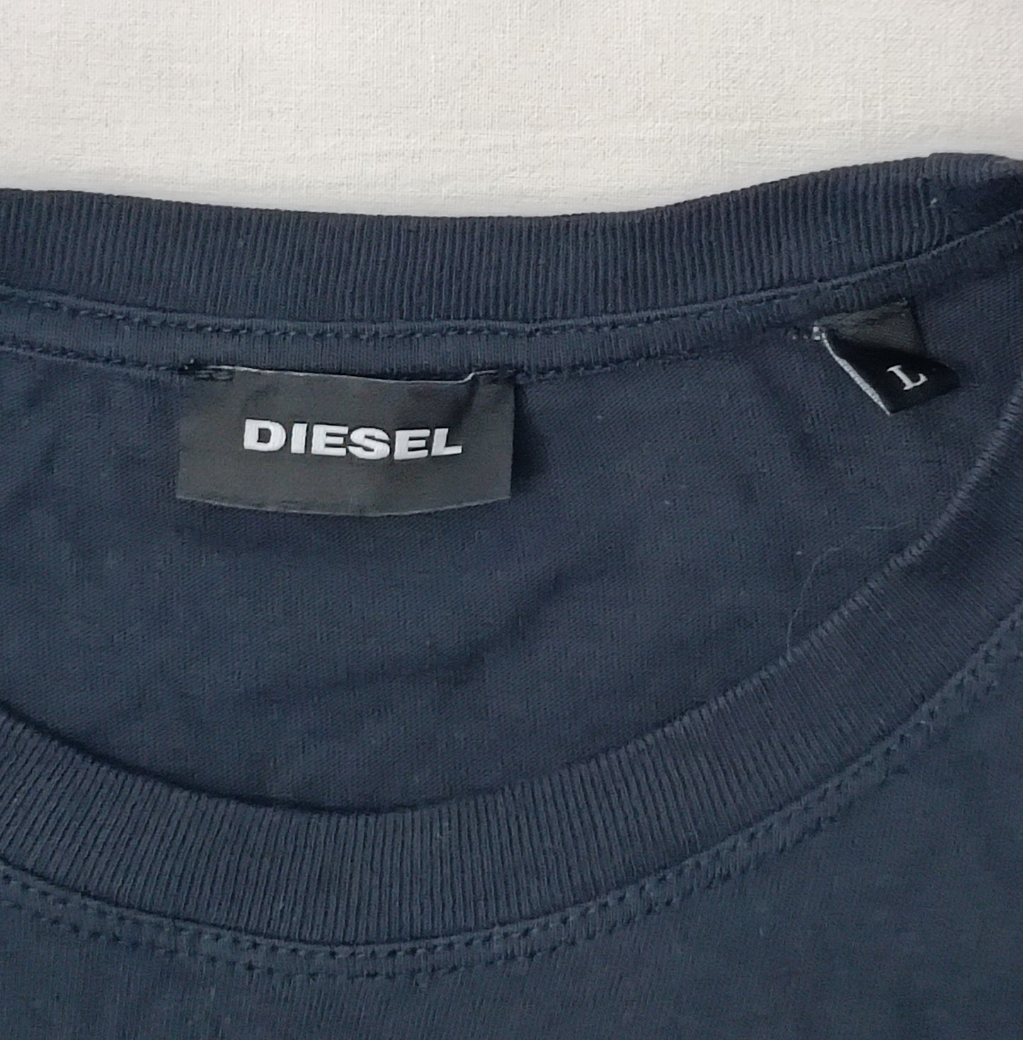 (ДАМСКО) (L) Diesel Logo T-Shirt тениска