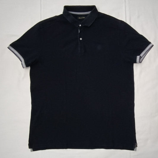 (L) Massimo Dutti Polo Shirt поло тениска